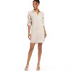 Roll Tab Linen Shirtdress - Image 5