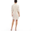 Roll Tab Linen Shirtdress - Image 7