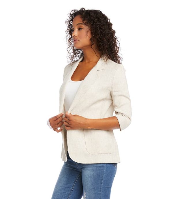 Ruched Sleeve Jacket - Image 3