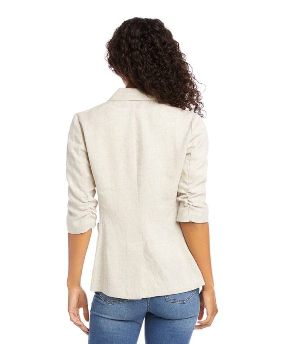 Ruched Sleeve Jacket - Image 4