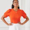 Twist Sleeve Top
