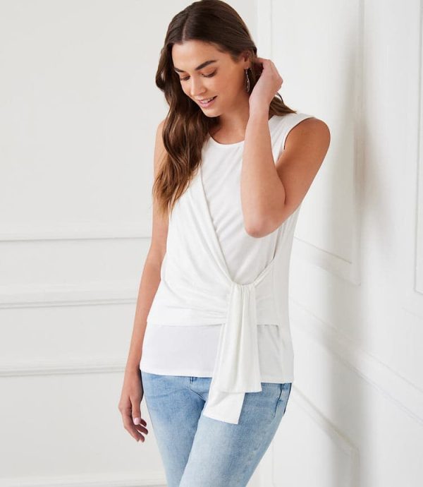 Side Drape Top - Image 2