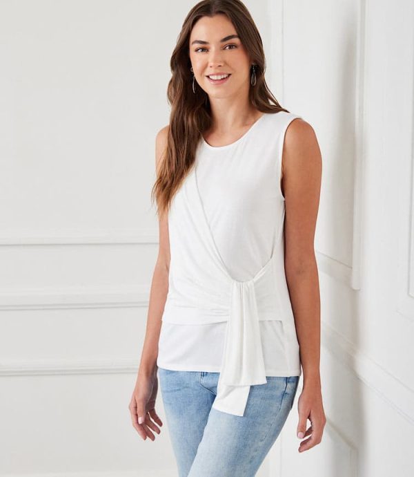 Side Drape Top - Image 3