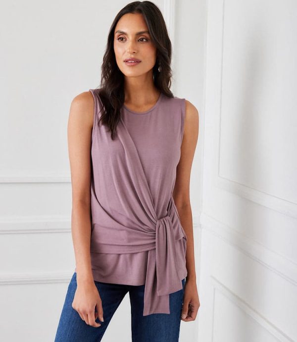 Side Drape Top - Image 2