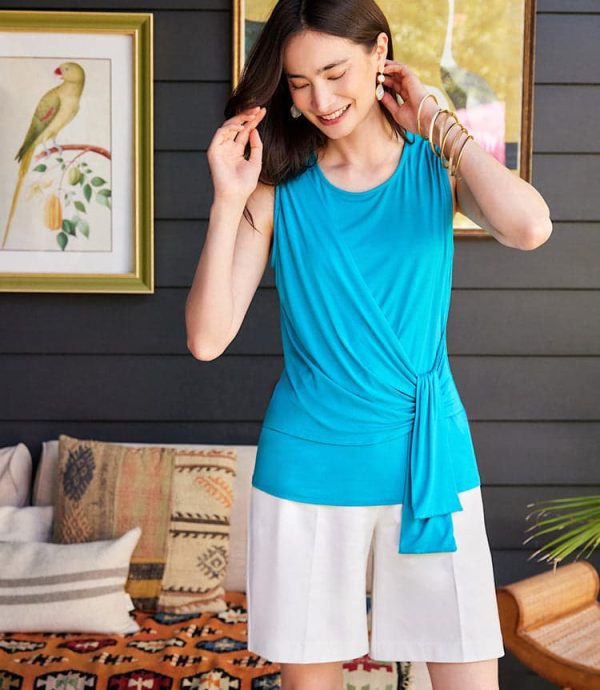 Side Drape Top