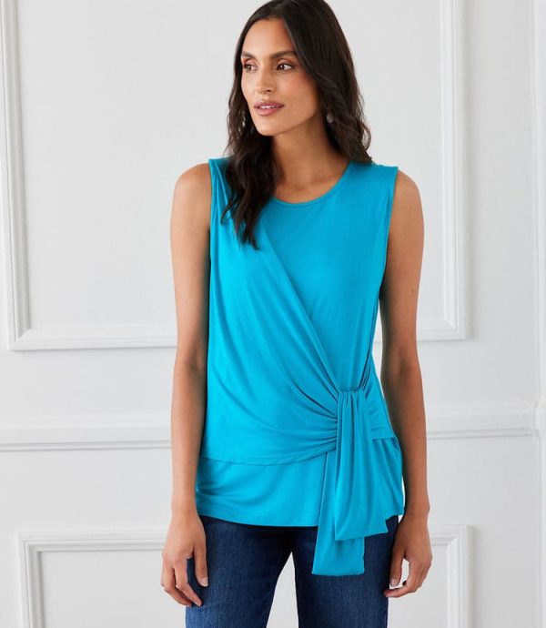 Side Drape Top - Image 2