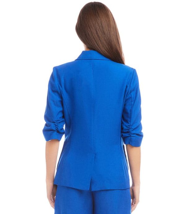 Ruched Sleeve Jacket - Image 3