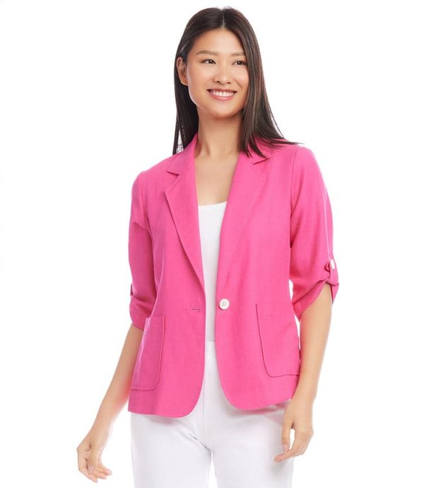 Roll Tab Sleeve Jacket - Image 2