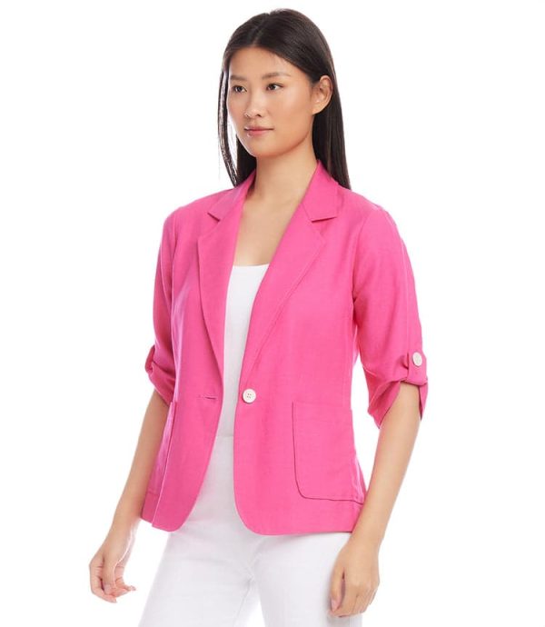Roll Tab Sleeve Jacket - Image 3