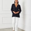 3/4 Sleeve Embroidered Tunic - Image 2