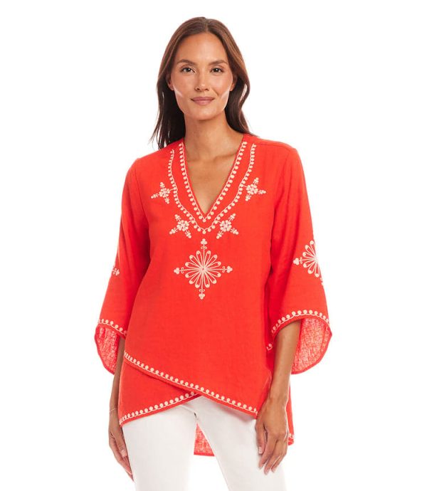 Bracelet Sleeve Asymmetric Top