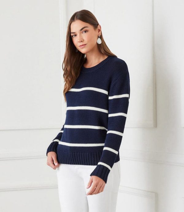 Stripe Crewneck Sweater - Image 2