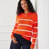 Stripe Crewneck Sweater