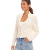 Button Up Blazer Sweater - Image 3