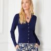Ribbed Cardigan Sweater