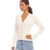 Ribbed Cardigan Sweater - Image 4