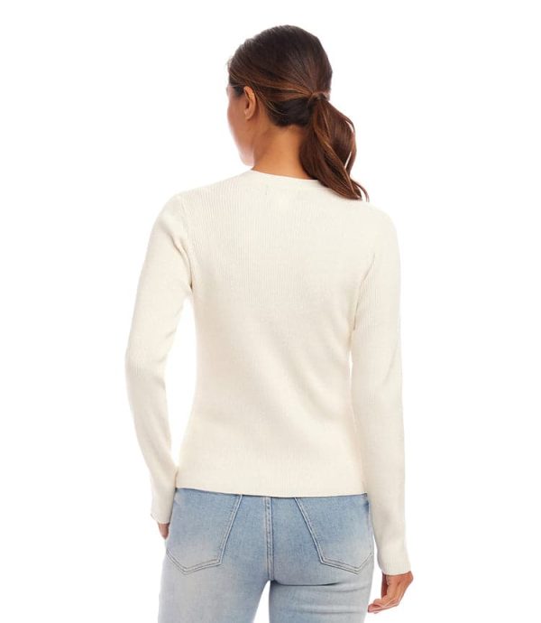 Ribbed Cardigan Sweater - Image 5