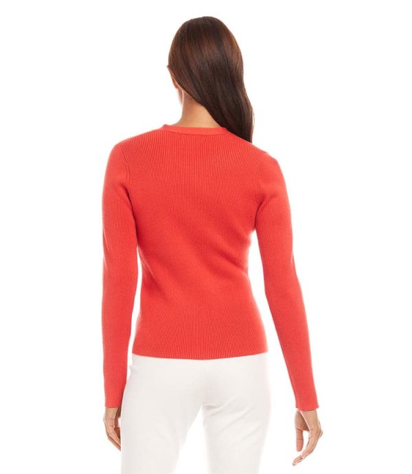 Ribbed Cardigan Sweater - Image 5