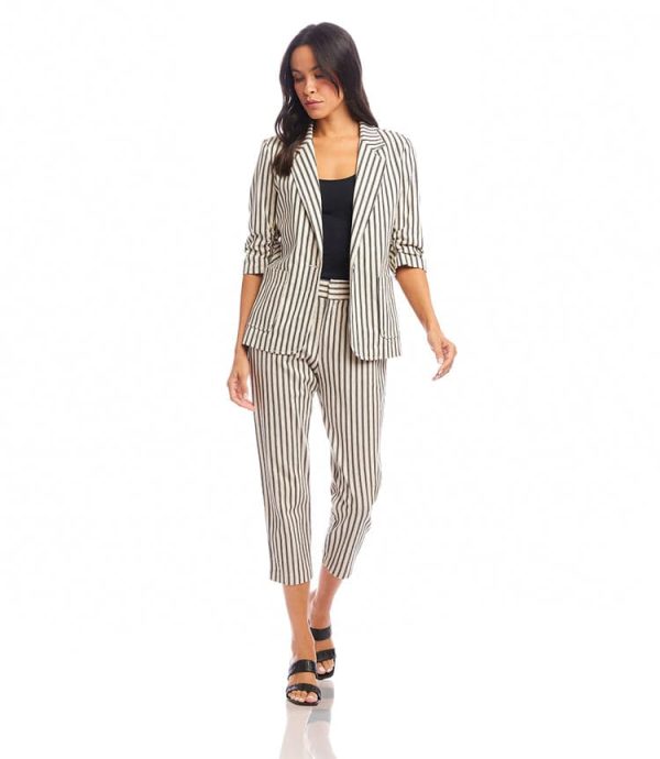 Ruched Sleeve Jacket - Image 4