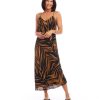 Bias Cut Midi Dress - Image 2