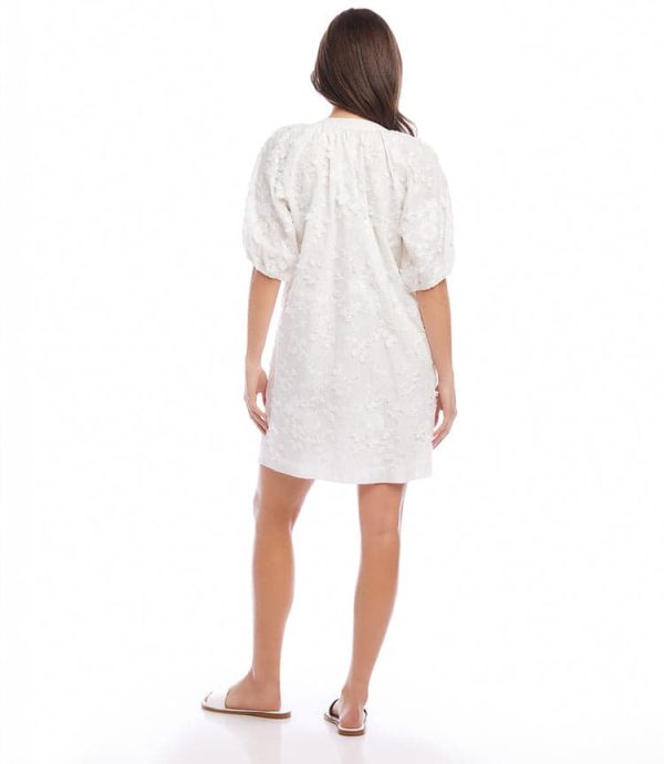 Embroidered Tassel Dress - Image 5