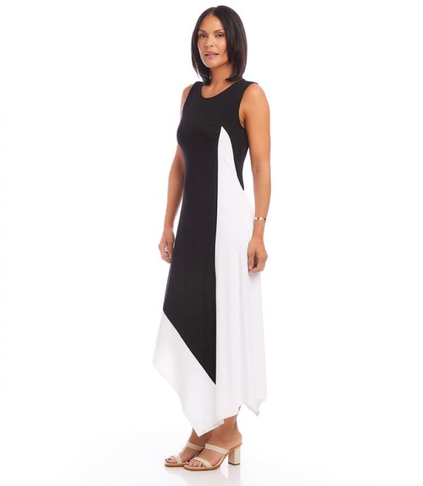 Asymmetric Colorblock Dress - Image 4