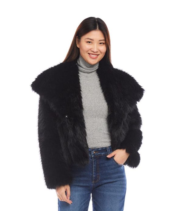 Faux Fur Coat - Image 2