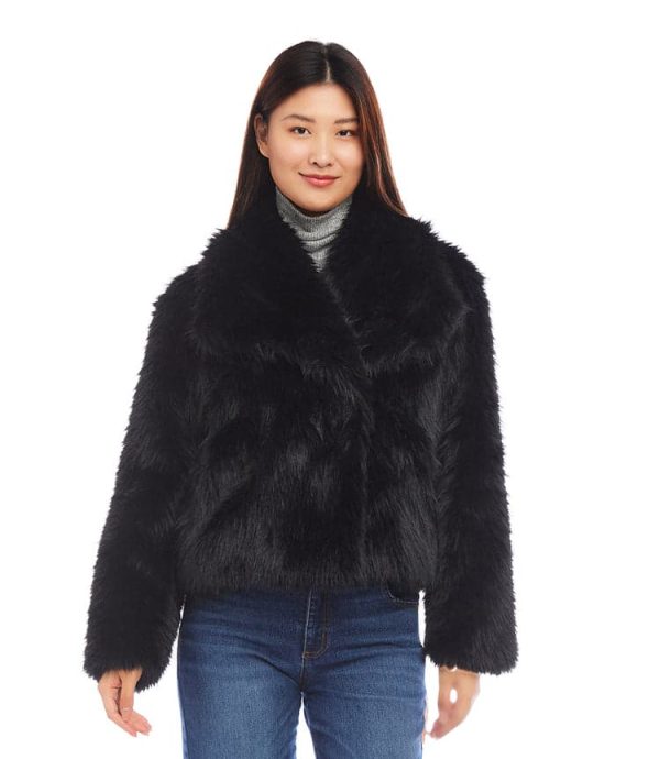 Faux Fur Coat - Image 3