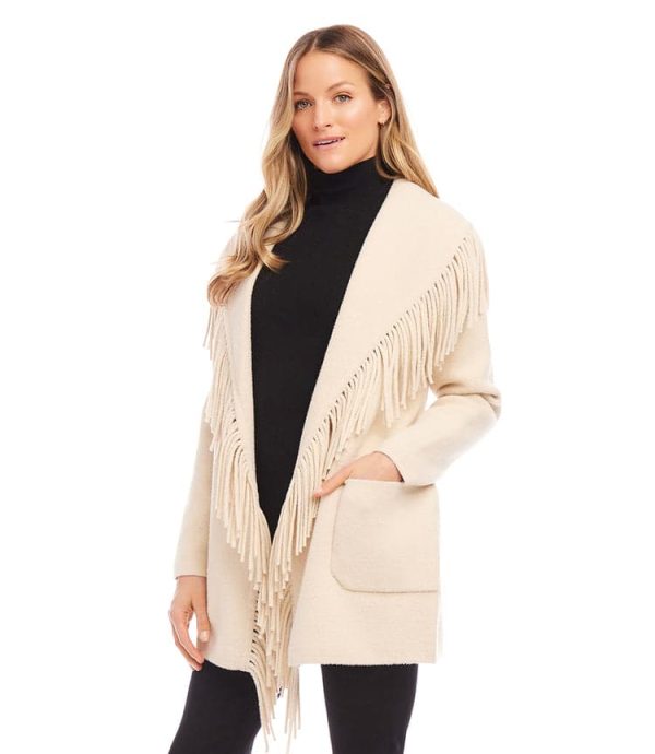 Belted Fringe Jacket - Image 5