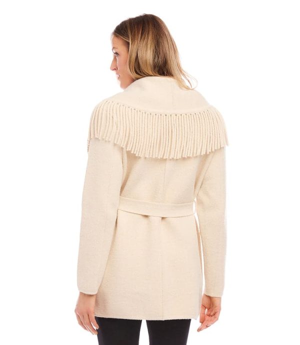 Belted Fringe Jacket - Image 6