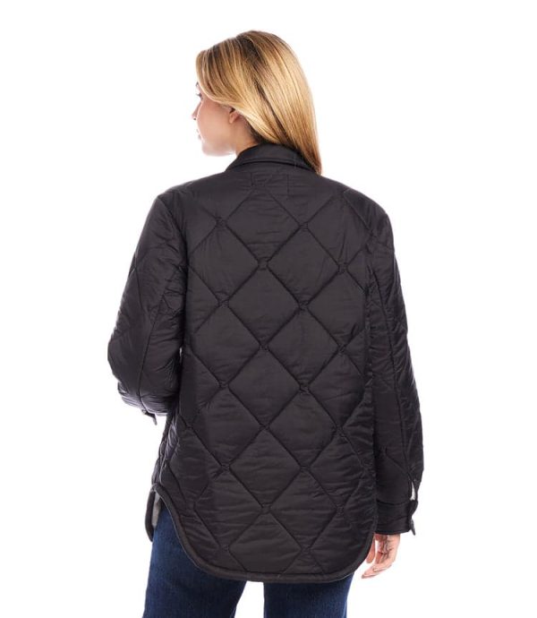 Faux Fur Quilted Jacket - Image 5