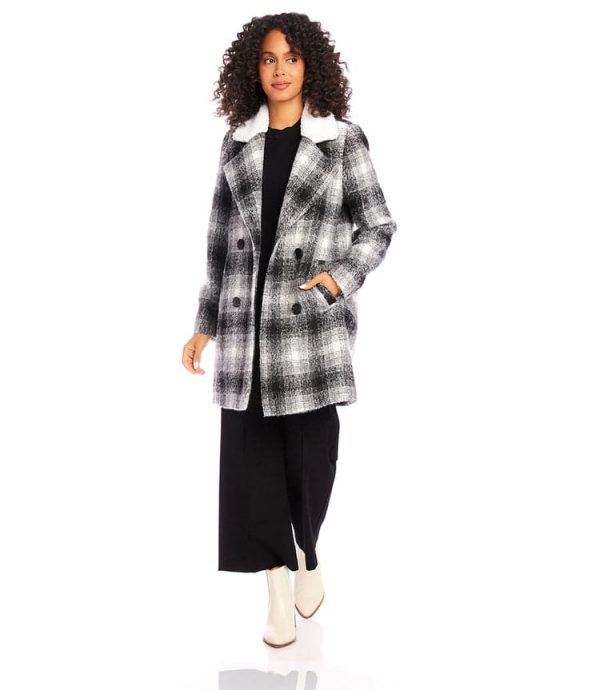 Shearling Collar Coat - Image 3