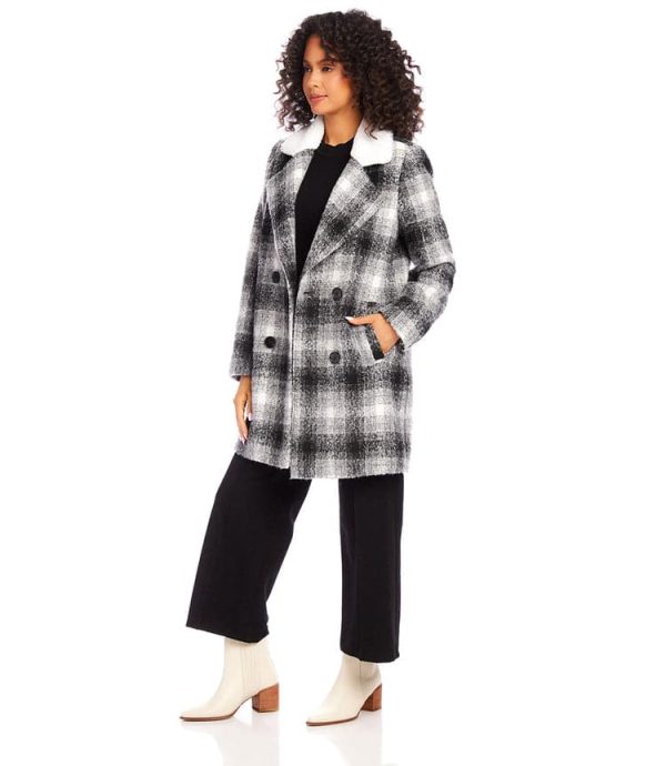 Shearling Collar Coat - Image 4