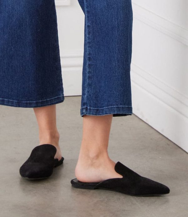 Suede Leather Mules - Image 2