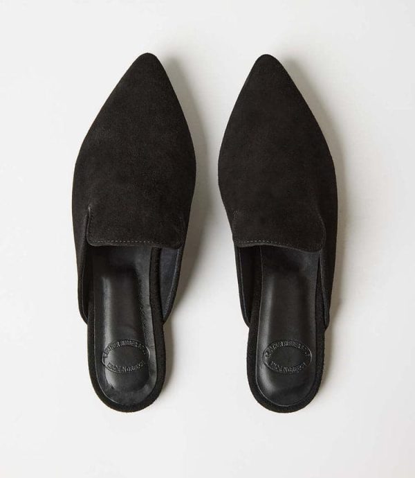 Suede Leather Mules - Image 3