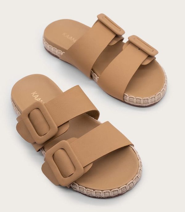 Buckled Leather Sandals - Image 5