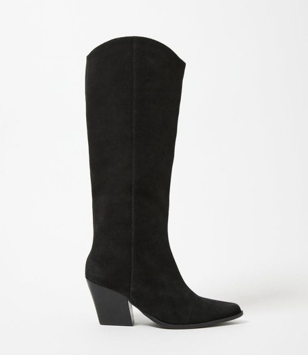 Pointed Toe Western High Boots - Image 4