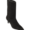 Pointed Toe Suede Booties