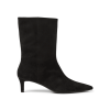 Pointed Toe Suede Booties - Image 3