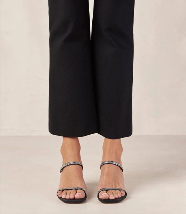 Crystal Leather Sandals - Image 2