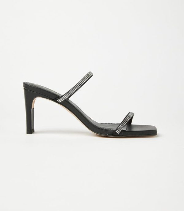 Crystal Leather Sandals - Image 5