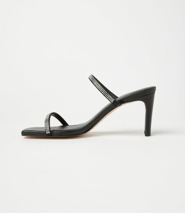 Crystal Leather Sandals - Image 7