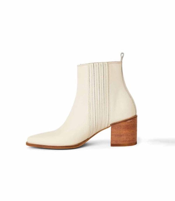 Western Chelsea Leather Booties - Image 5