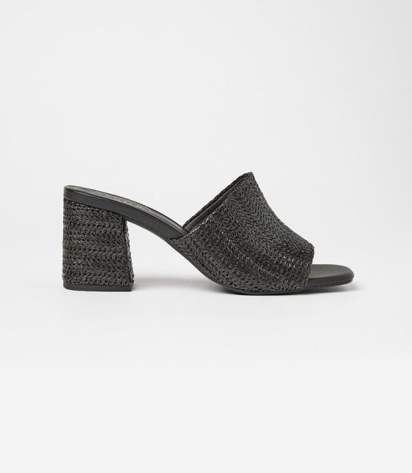Adapt Raffia Heel Sandals - Image 4