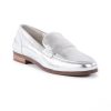 Sooner Or Later Metallic Penny Loafers - Image 2