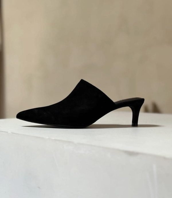 Obsession Suede High Heel Mule