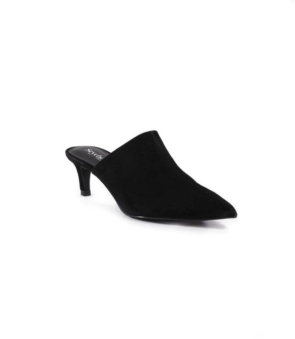 Obsession Suede High Heel Mule - Image 2