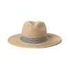Panama Hat With Striped Band - Image 3
