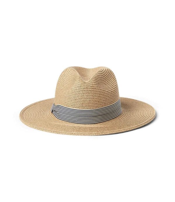 Panama Hat With Striped Band - Image 3