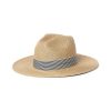 Panama Hat With Striped Band - Image 4